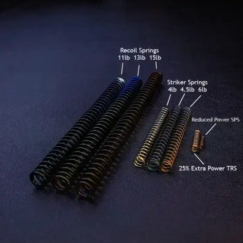 Glock 17 and Glock 34 Gen 5 Alpha Pack complete spring tuning kit