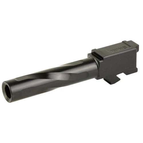 Zaffiri Precision Glock 19 Gen 1-4 flush and crown barrel in black nitride