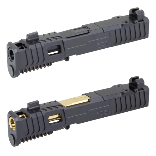 Zaffiri Glock 43X Integrated Blowhole System complete slide