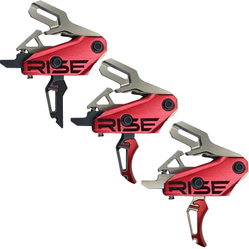 AR-15 drop-in trigger with flat and curved blade faces