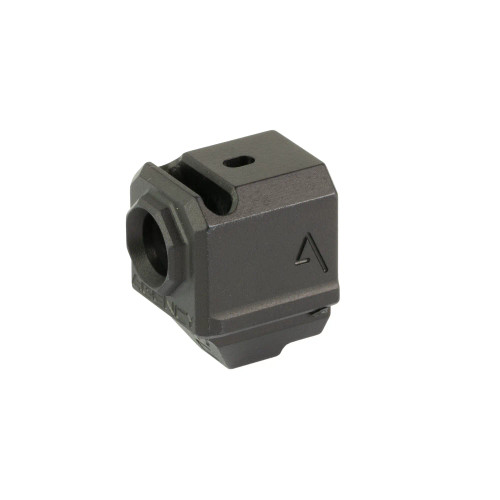 Agency Arms 417C Glock 43 compensator in black