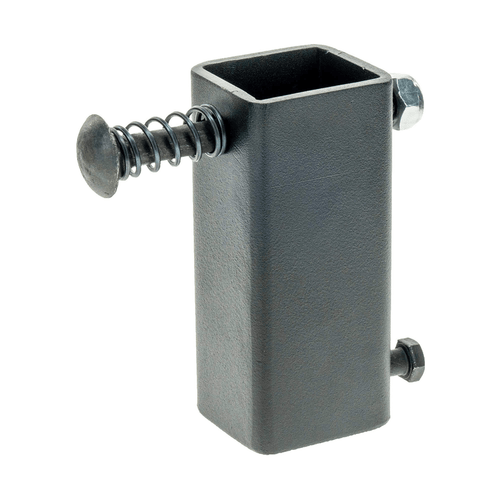 Caldwell T-post AR500 target hanger black steel