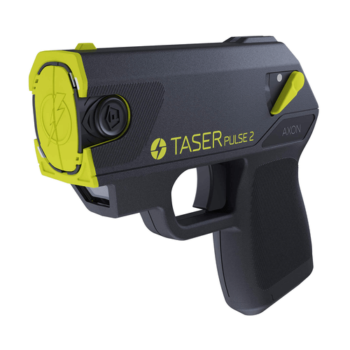 TASER Pulse 2 Kit black and yellow civilian less-lethal defense device