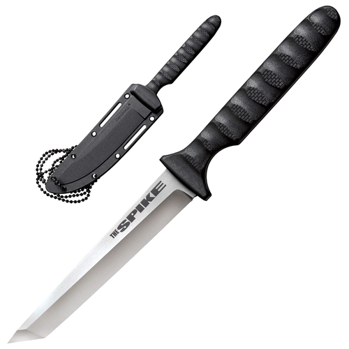 Cold Steel Tanto Spike fixed blade knife with Secure-Ex sheath