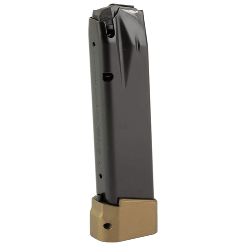 Canik TTI Combat magazine 21 Round 9mm bronze extension