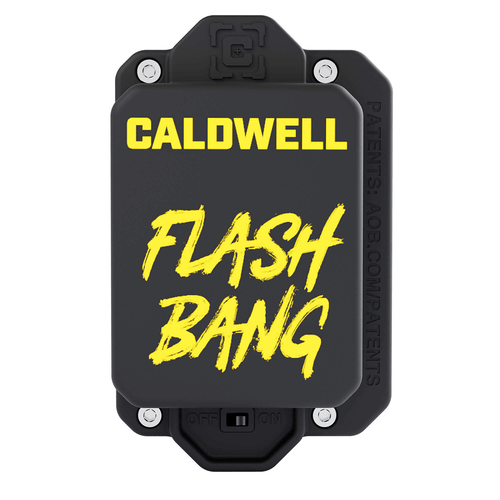 Caldwell steel target hit indicator with green LED light