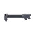 Black nitride Glock 19 Gen 5 barrel and compensator kit with threadless locking design
