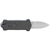 Compact black Kershaw Kapsule knife with 1.9 inch spear point blade