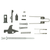 Doublestar AR-15 field repair kit with common replacement small parts
