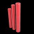 Red Cross Armory dimpled 3-pin set for Glock 17, 19, 26, and 34 Gen 5 frames