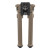 Magpul MOE Bipod for sling stud rifles in black and flat dark earth