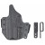 L.A.G. Tactical Defender Series black right-hand IWB OWB holster for Glock 19 23 32