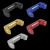 Glock Gen 4/5 aluminum magazine release upgrade in anodized color finishes