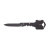 SOG Key Knife black folding keychain knife with 1.5 inch blade