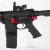 Red anodized Cross Armory QUICK PINS upper lower receiver release system