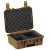 Condition 1 16 inch 2 pistol case #179 in flat dark earth with pre-cut foam