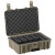 Condition 1 18 inch 5 pistol case #801 with pre-cut foam insert