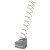 Gray +5 +4 Shield Arms mag extension for Glock 17 22 family