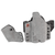 Safariland X-Macro IWB holster with mag caddy gray
