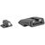 Trijicon Bright and Tough green 3-dot tritium night sights for Smith and Wesson M&P Shield Shield 2.0 and Shield Plus