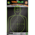 TRUGLO Tru-See handgun target 12x18 self-adhesive 6 pack