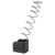 Glock 19 23 black mag extension for factory magazines plus 3 plus 2