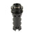 Black LANTAC Drakon ASR brake mount for SilencerCo ASR compatible AK setups
