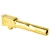 Gold titanium nitride 9mm Glock 19 Gen 5 Zaffiri barrel