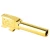 Gold titanium nitride 9mm Glock 43 and 43X Zaffiri barrel