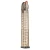Clear ETS Omega extended magazine for Glock double-stack 9mm pistols