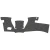 TALON Granulate grip for Glock 43 in black