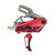 RISE Rev 535 AR trigger in Silver/Red