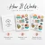 Custom vinyl stickers available in 2×2, 3×3, and 4×4-inch sizes for business branding and promotional use.