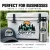 Weather-resistant personalized vinyl decal featuring a mountain design applied to outdoor equipment.
