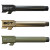 Glock 19 9mm threaded barrel black finish with DIAMONDS thread protector