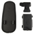 9mm/.40 double-stack single magazine carrier in black with belt clip attachment