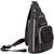 BULLDOG SLING BAG W/HOLSTER BLK