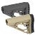 Mil-spec AR adjustable stock with vented recoil pad