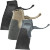 Daniel Defense pistol grip for AR-15 rifles in Black Mil-Spec+ Brown and Tornado Gray