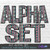 Aztec Pattern Alpha Set 3 Letters