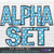 Beachy Vibes Alpha Set 7 Letters