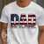 Dad The Man the Myth the Legend Shirt design sublimation DTF transfer PNG