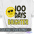 100 Days Brighter Sun  SVG On Shirt
