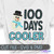 100 Days Cooler Snowman Svg on Shirt
