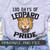 100 Days Leopard Pride Print File On Shirt
