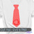 Chevron Monogram Tie SVG File On Shirt