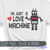 Love Machine Robot SVG File On SHirt