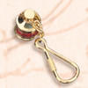 Ships' Lantern Brass Key Ring  H-052