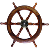 24" Wooden Ship's Wheel 24" Wooden Ship's Wheel