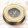 Brass Paperweight Compass Brass Paperweight Compass
